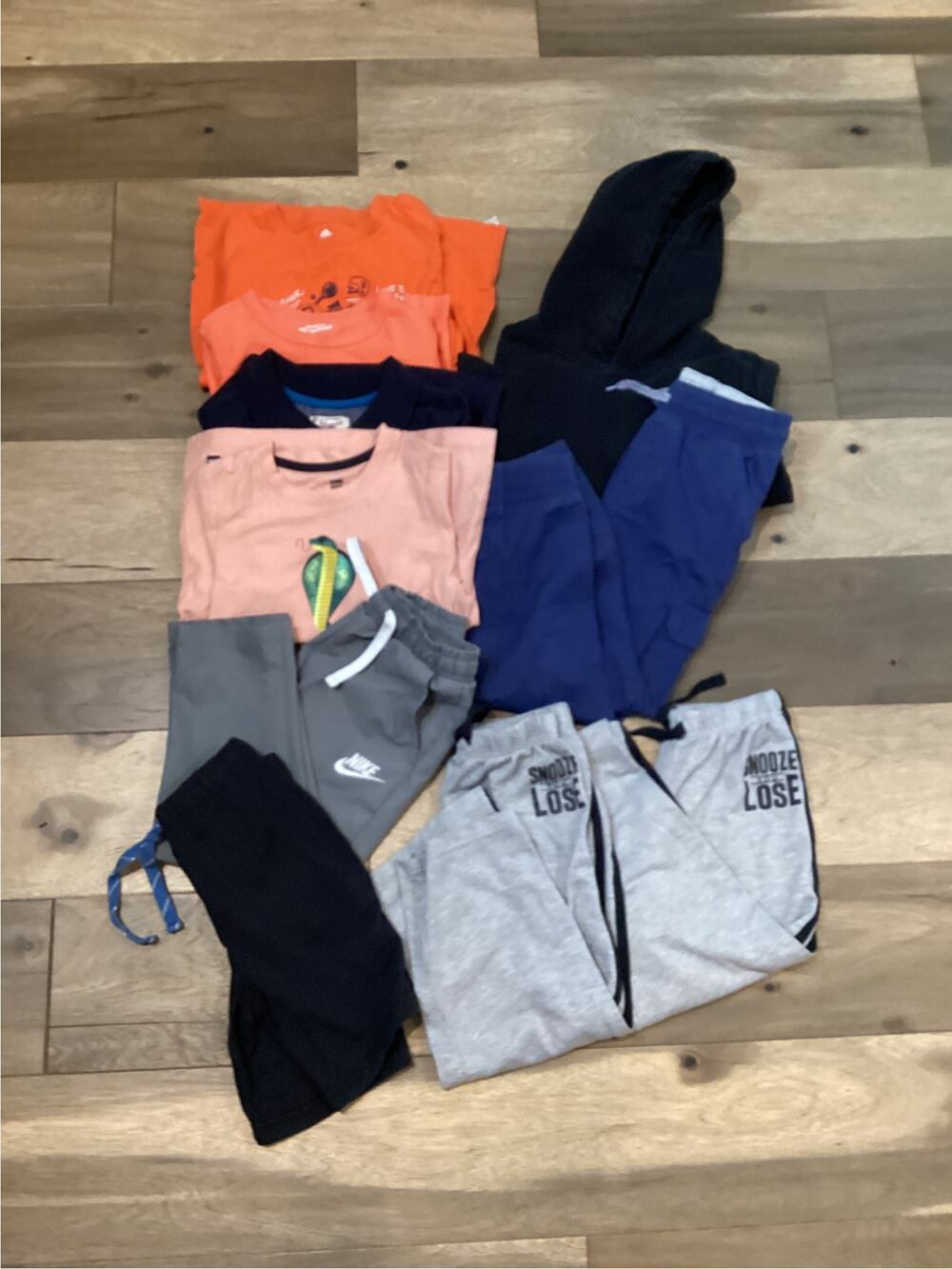Boys Size 6 Clothing Bundle 10 Pc Nike Gap Adidas Carter’s Hoodie Pants Tees
